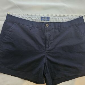 Old Navy Women's Navy Cotton Chino Shorts